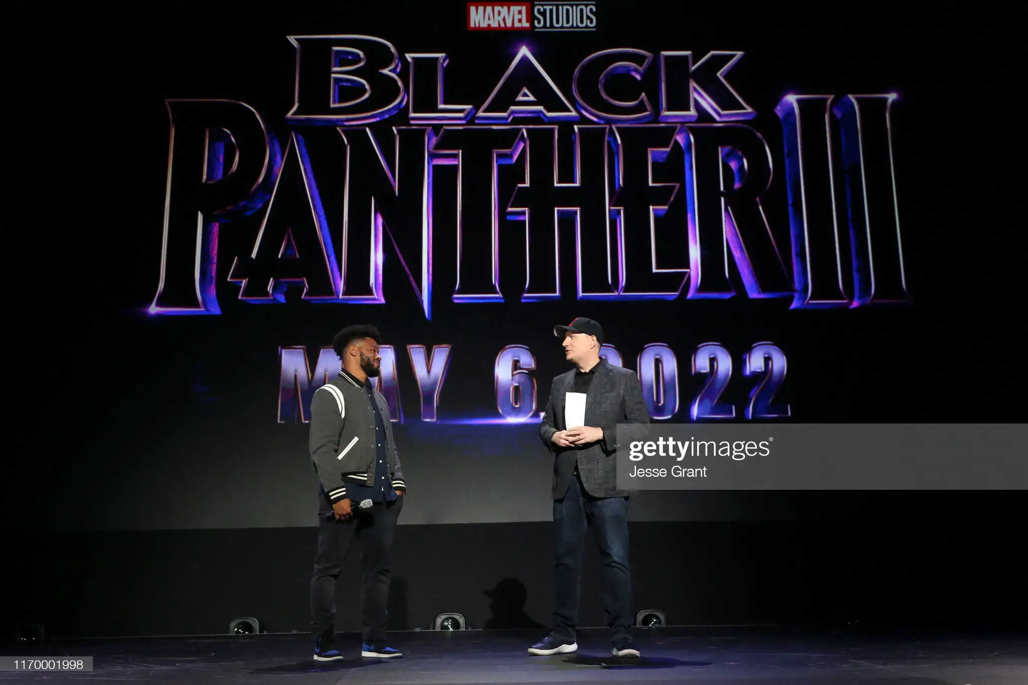 Ryan Coogler of 'Black Panther 2' and President of Marvel Studios Kevin Feige