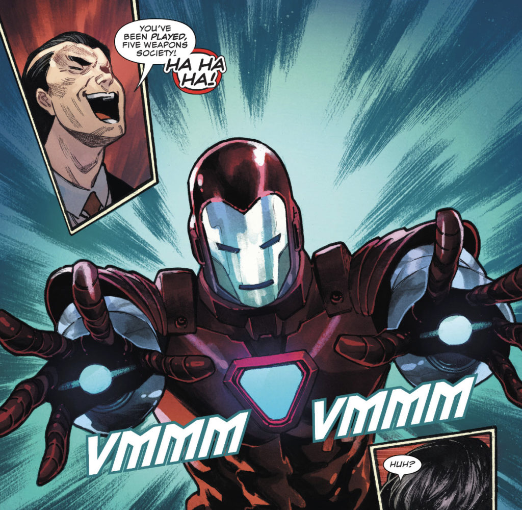 Iron Man in Shang-Chi #5