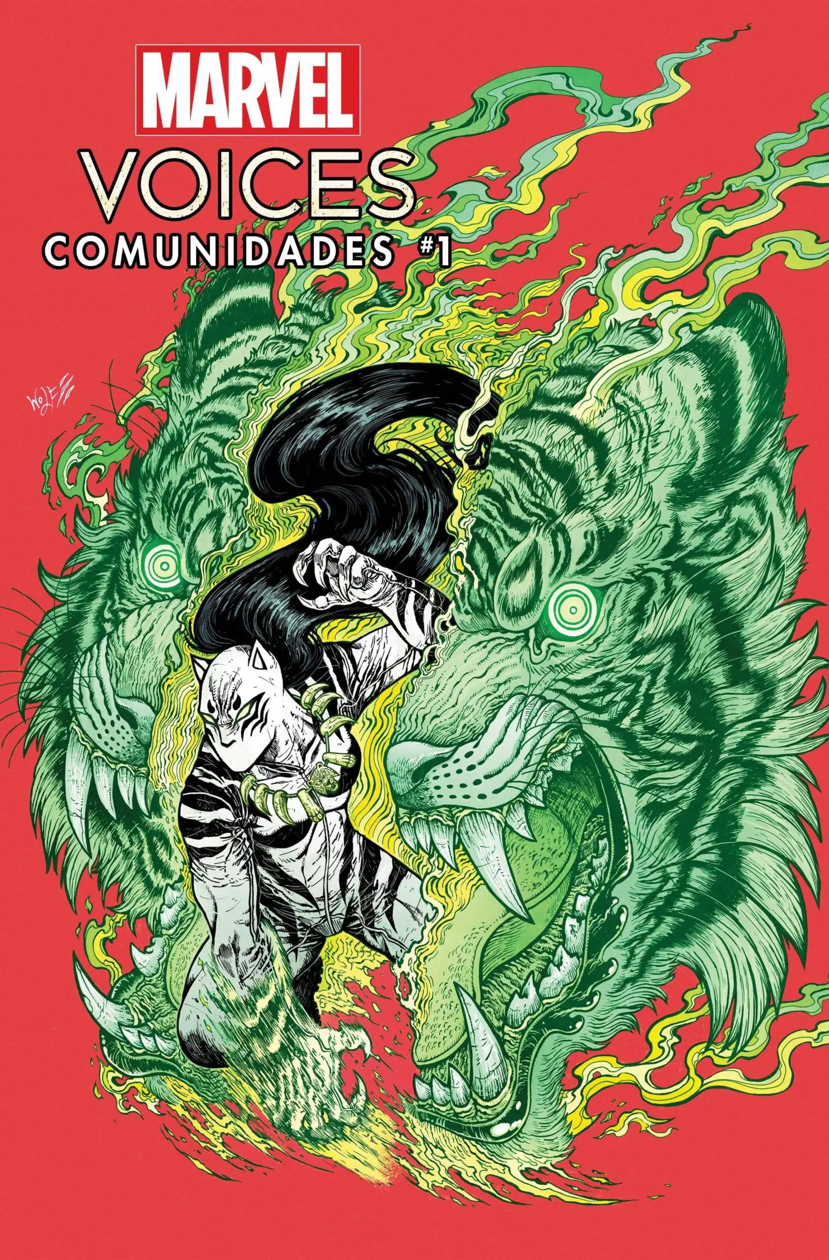MARVEL'S VOICES- COMUNIDADES #1 Variant Cover by Maria Wolf & Mike Spicer