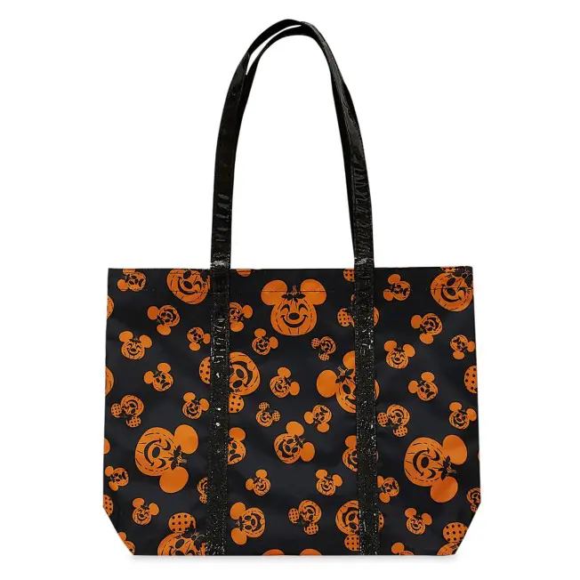 Mickey and Minnie Mouse Jack-o'-Lantern Halloween Tote