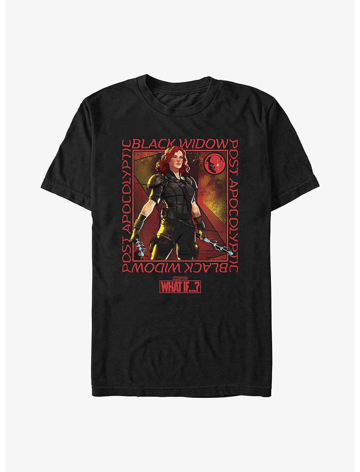 Post Apocolyptic Black Widow T-Shirt