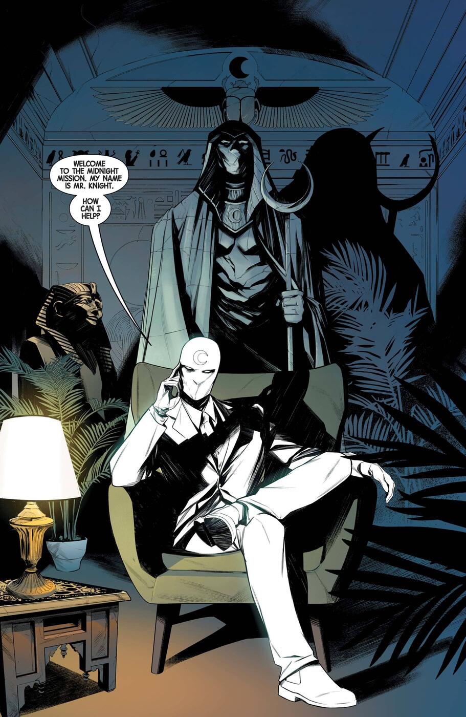 Moon Knight on a new mission