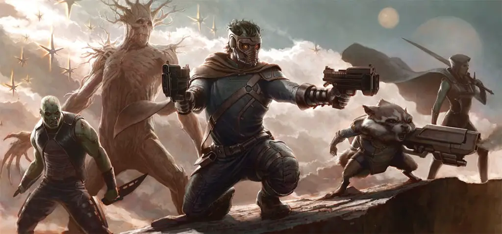 Guardians of the Galaxy Art