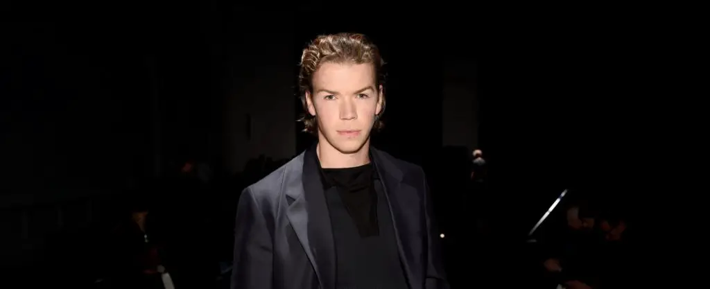 Will Poulter during the Dunhill Menswear Fall/Winter 2020-2021 show