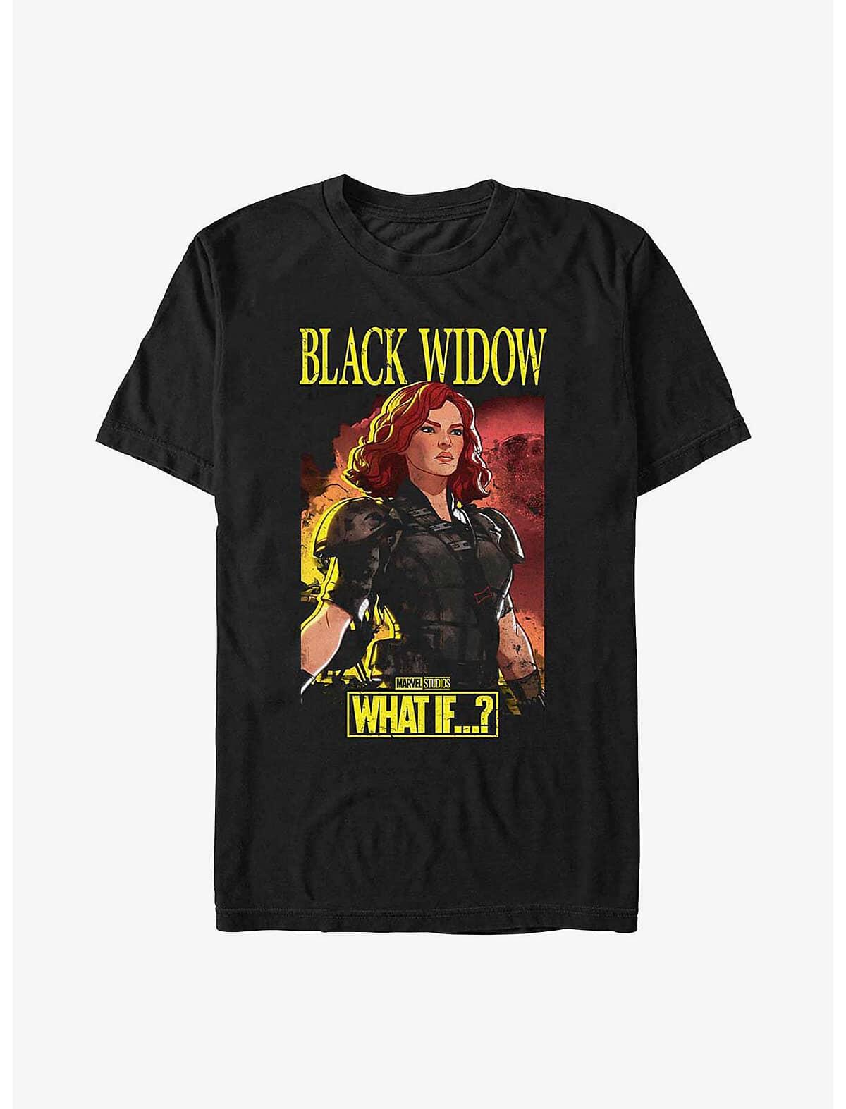 lack Widow Apocalyptic Suit T-Shirt
