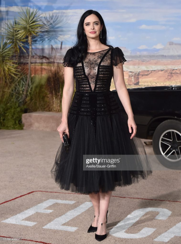 Krysten Ritter attends the Premiere of Netflix's "El Camino: A Breaking Bad Movie" at Regency Village Theatre