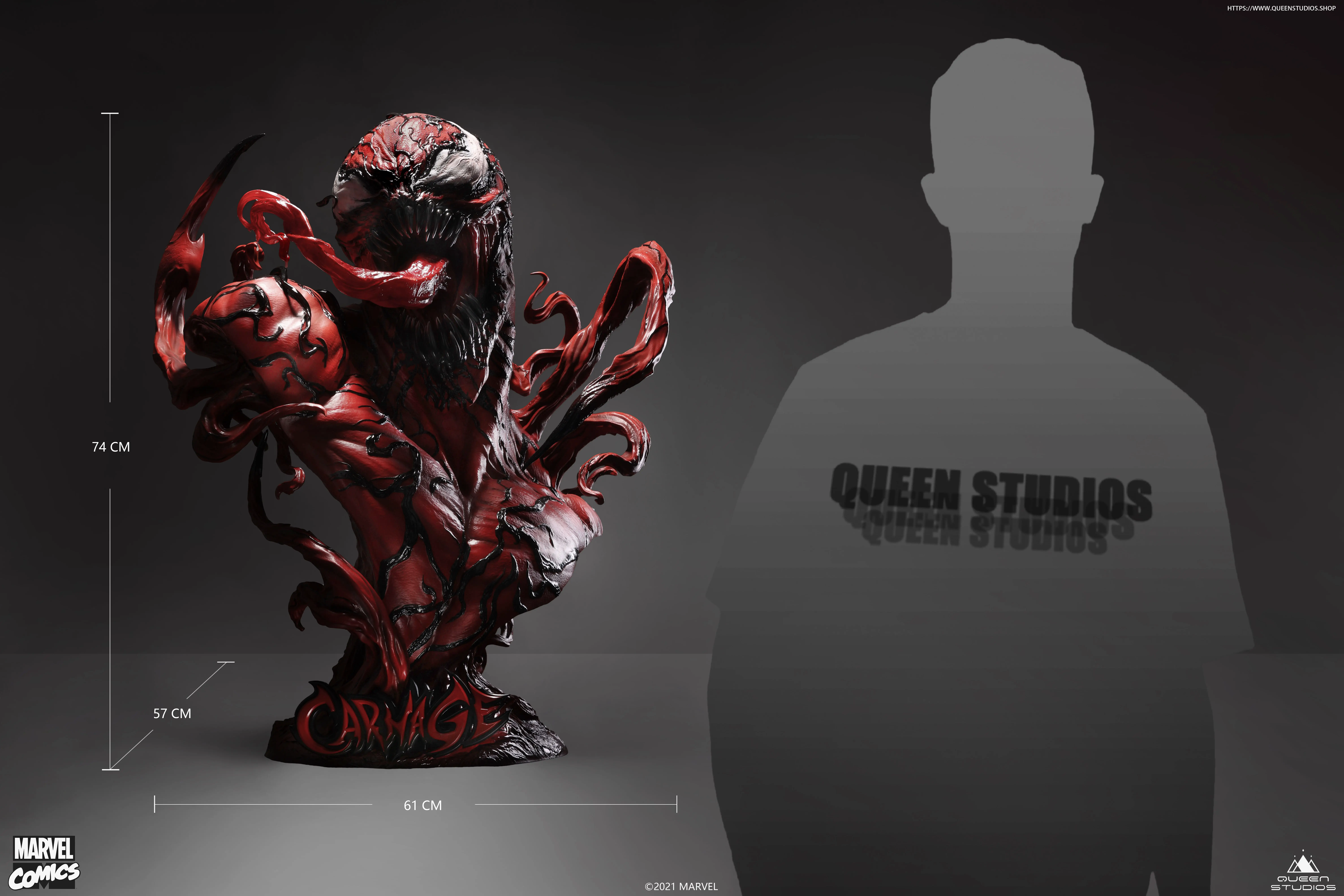Carnage Life-size Bust from Queen Studios