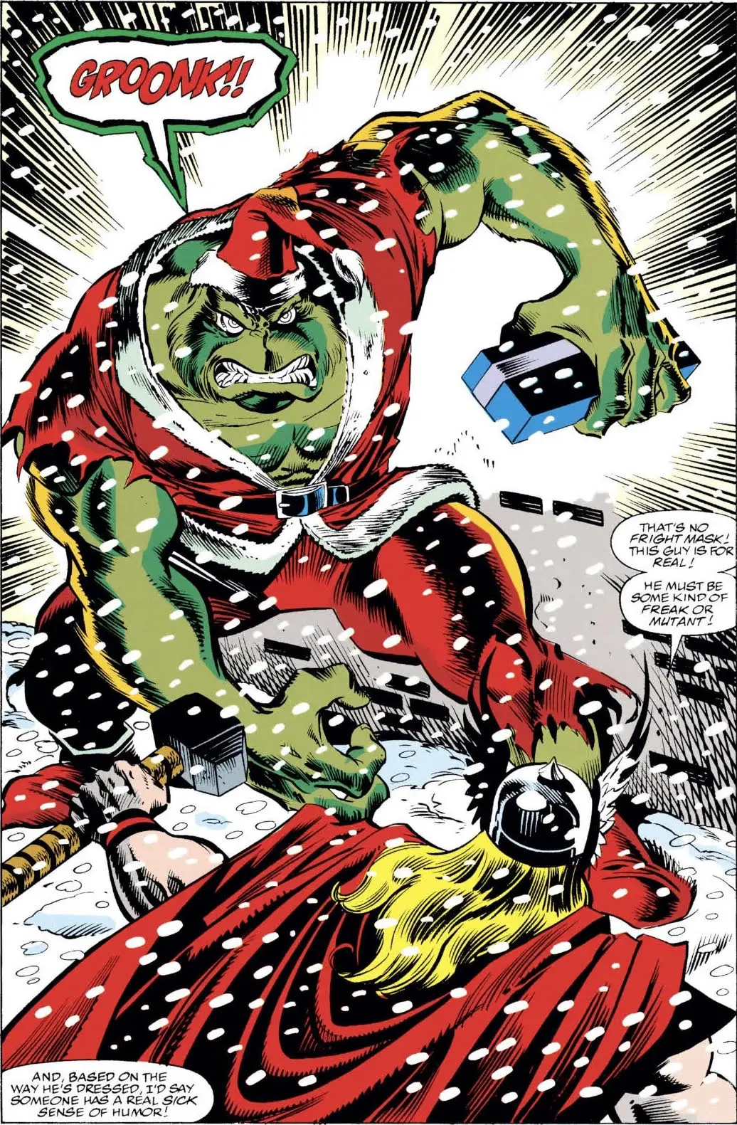 How the Groonk Stole Christmas Thor