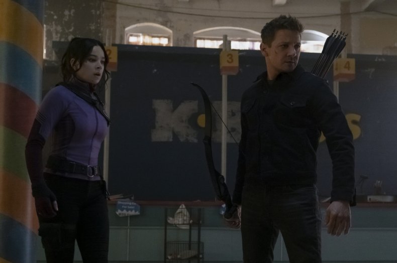 Hawkeye and Kate