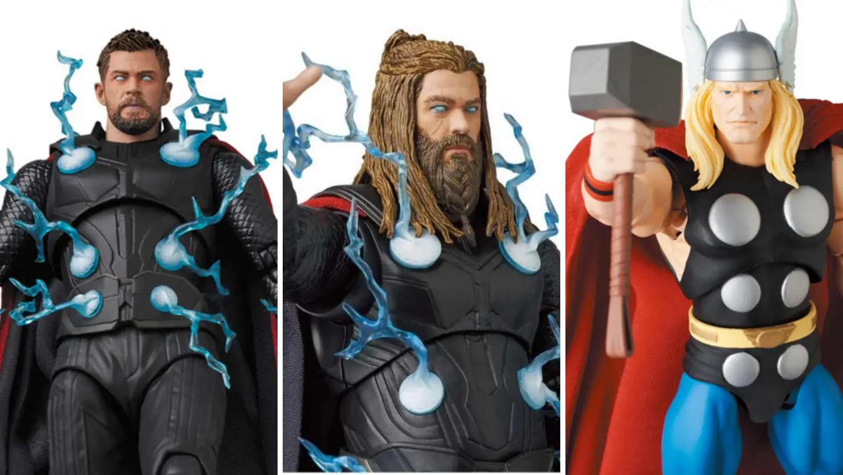 MAFEX Thor figure comparison