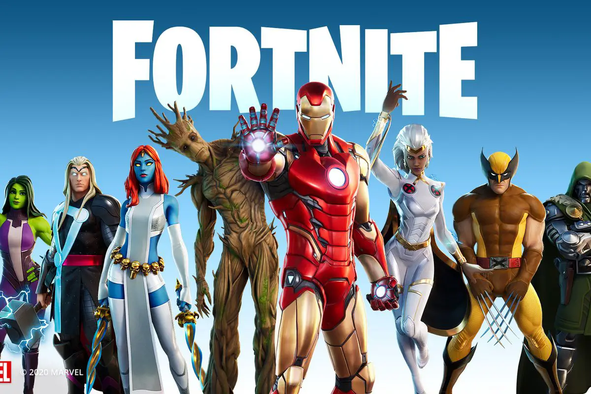 Marvel Characters in Fortnite