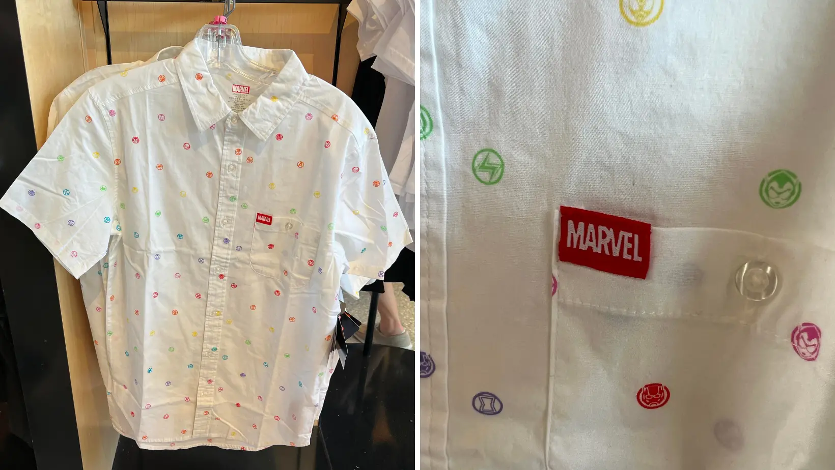 Marvel Pride Collection Button Up