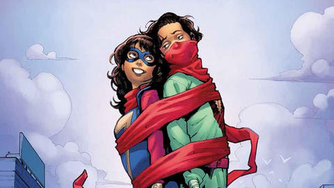 Ms. Marvel and Red Dagger in Marvel Comics