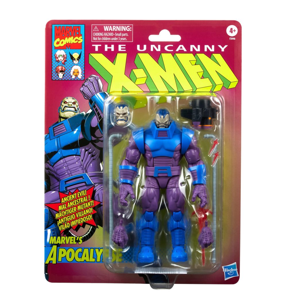 Apocalypse Marvel Legend Packaging