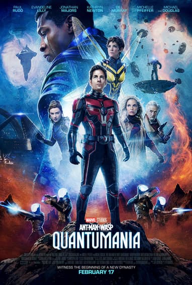 The Ant Family vs. Kang Quantumania poster