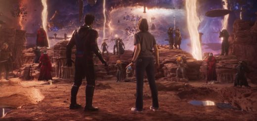 Father and daughter encounter the oddities of the Quantum Realm