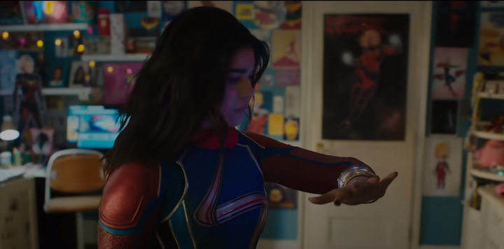 Ms. Marvel feels her bangle tingling in the trailer for The Marvels