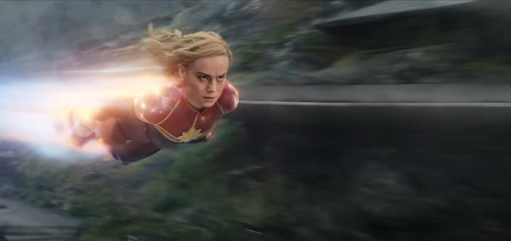 Captain Marvel looks determined in The Marvels trailer