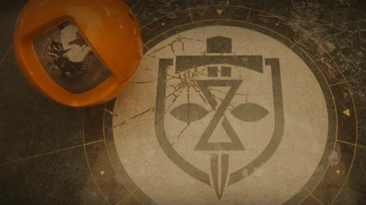 The TVA logo gets cracked in Loki season two