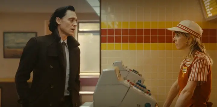 "What do you mean, you can't Super-size my order in 1982?" -- Loki to Sylvie in Loki season two