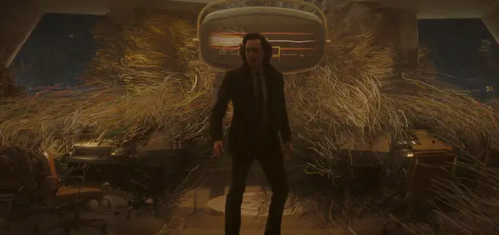 Loki battles spaghetti in Loki Season Two, Episode Five
