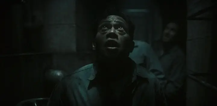 Casey is Frank Morris in Escape from Alcatraz in Loki Season Two, Episode Five