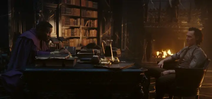 Loki and He Who Remains talk shop in Loki Season Two, Episode Six