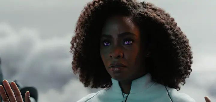 Monica Rambeau has the glow eyes. You better run!