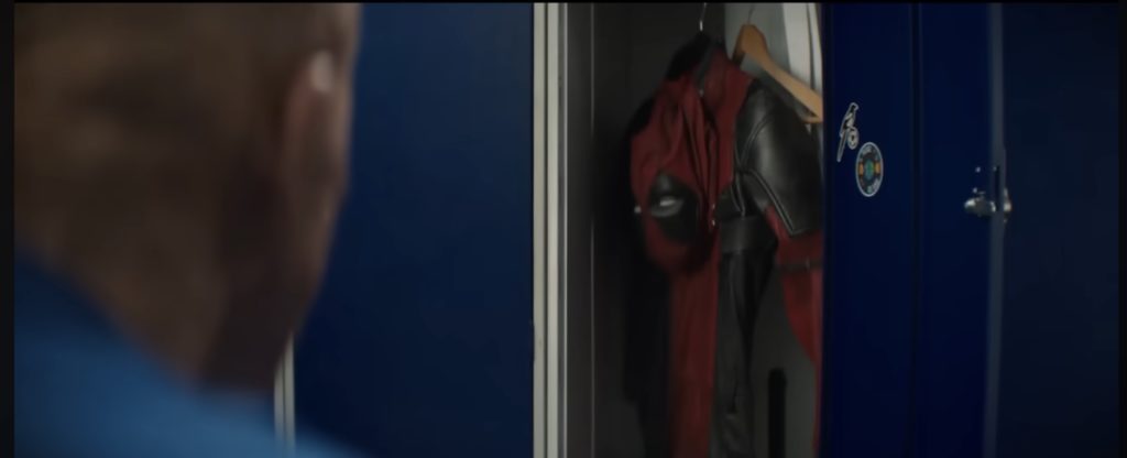 Wade Wilson debates suiting up in the Deadpool and Wolverine trailer