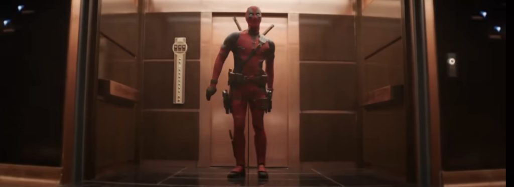 Deadpool struts in the Deadpool and Wolverine trailer