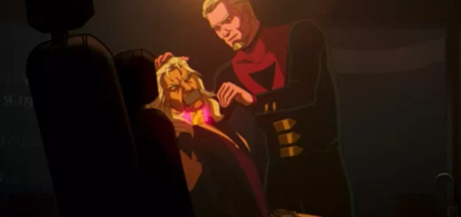 Bastion gives Magneto a shave in X-Men '97