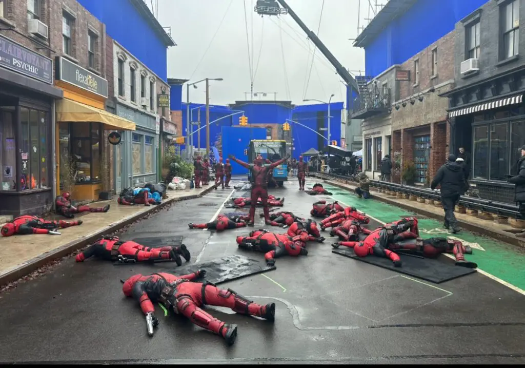 Deadpool & Wolverine Stunt team