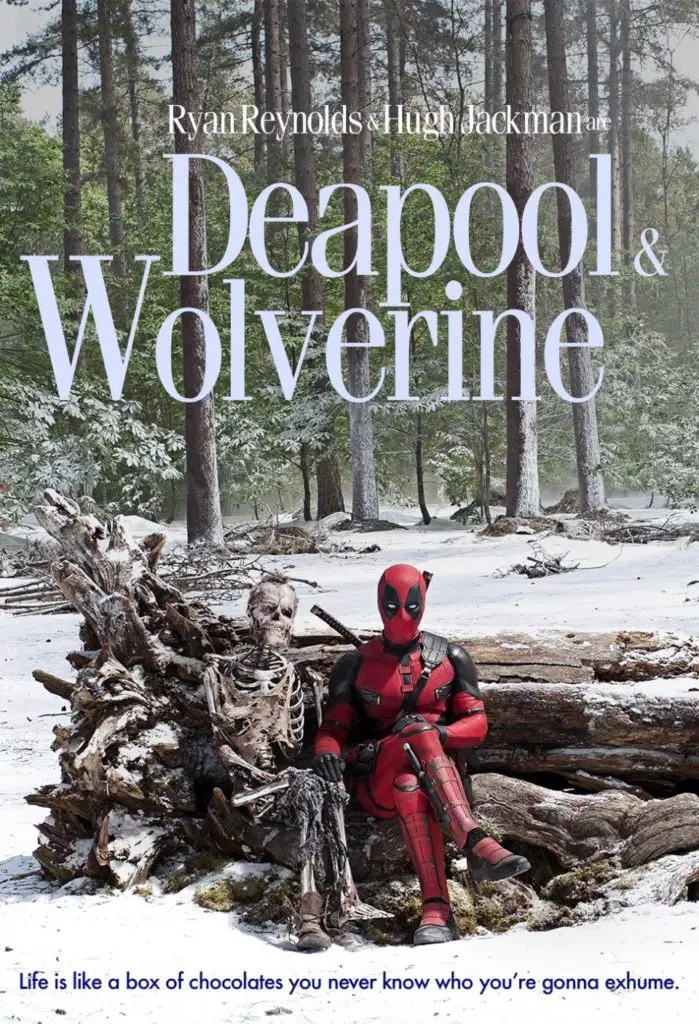 Ryan Reynolds Wolverine Skeleton Deadpool & Wolverine