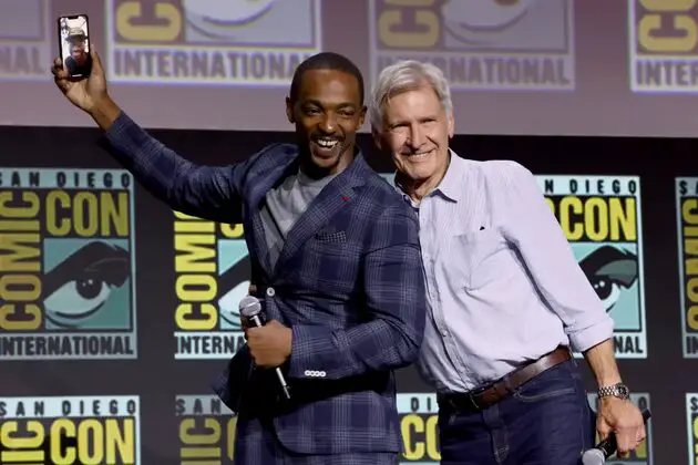 Harrison Ford Captain America Brave New World Anthony Mackie